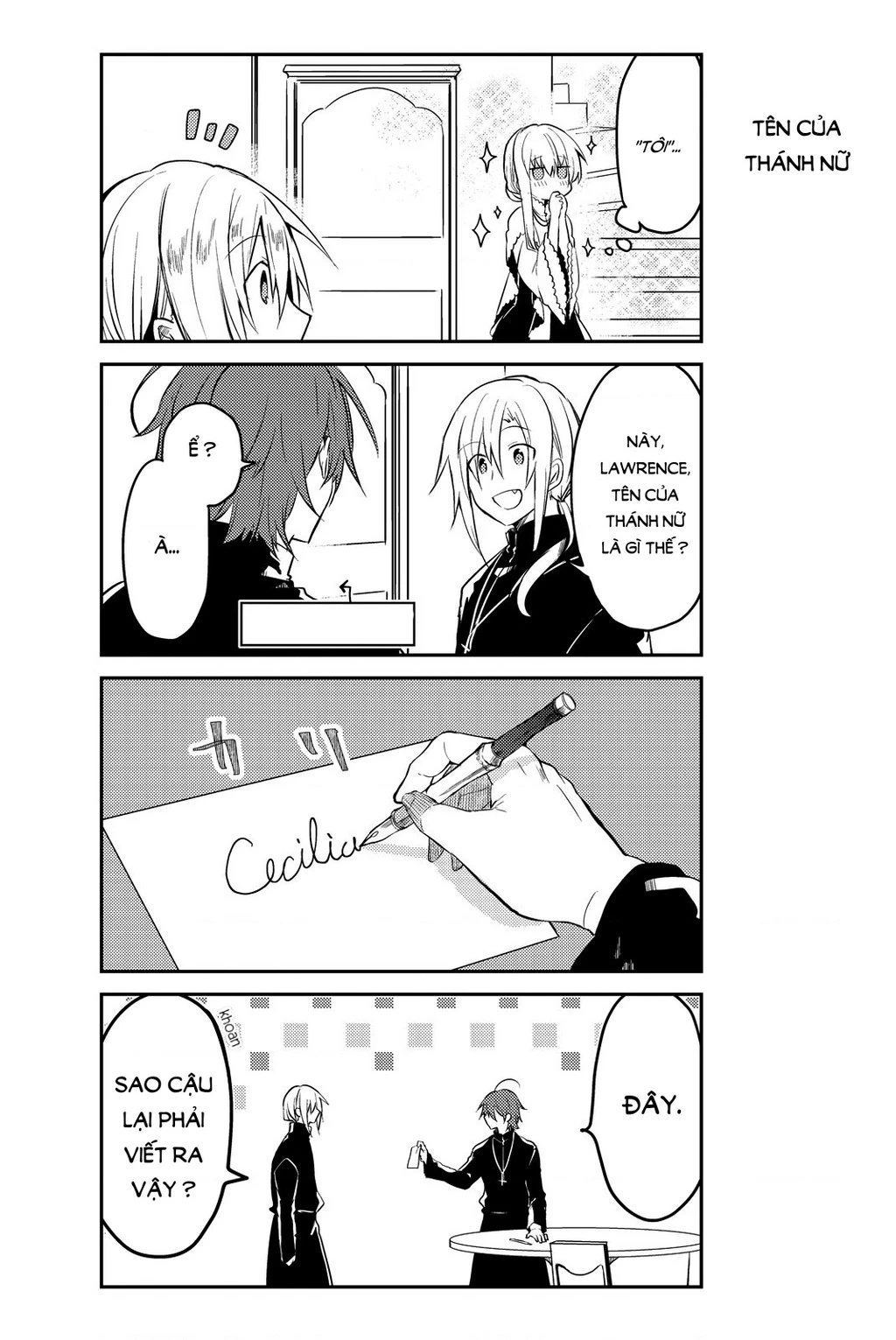 Shiro Seijo to Kuro Bokushi Chapter 4 - 12
