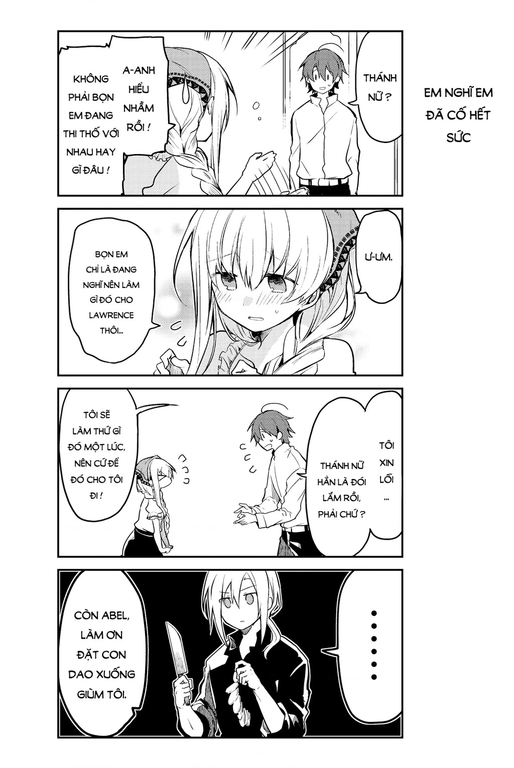 Shiro Seijo to Kuro Bokushi Chapter 7 - 3