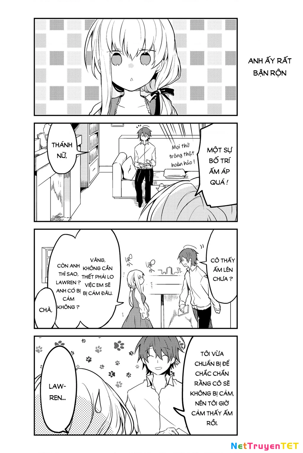Shiro Seijo to Kuro Bokushi Chapter 8 - 9
