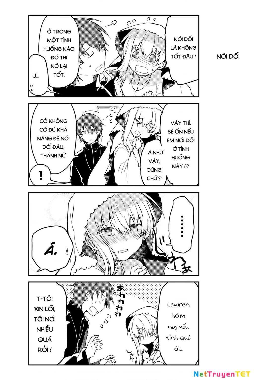 Shiro Seijo to Kuro Bokushi Chapter 9 - 11