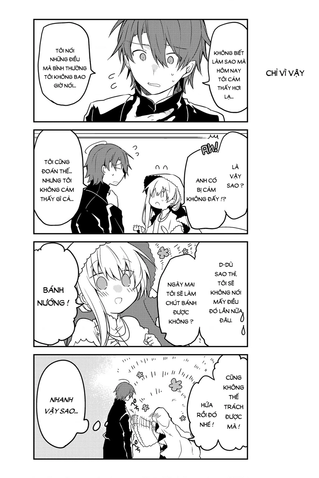 Shiro Seijo to Kuro Bokushi Chapter 9 - 12