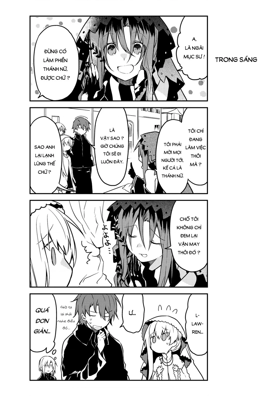 Shiro Seijo to Kuro Bokushi Chapter 10 - 11