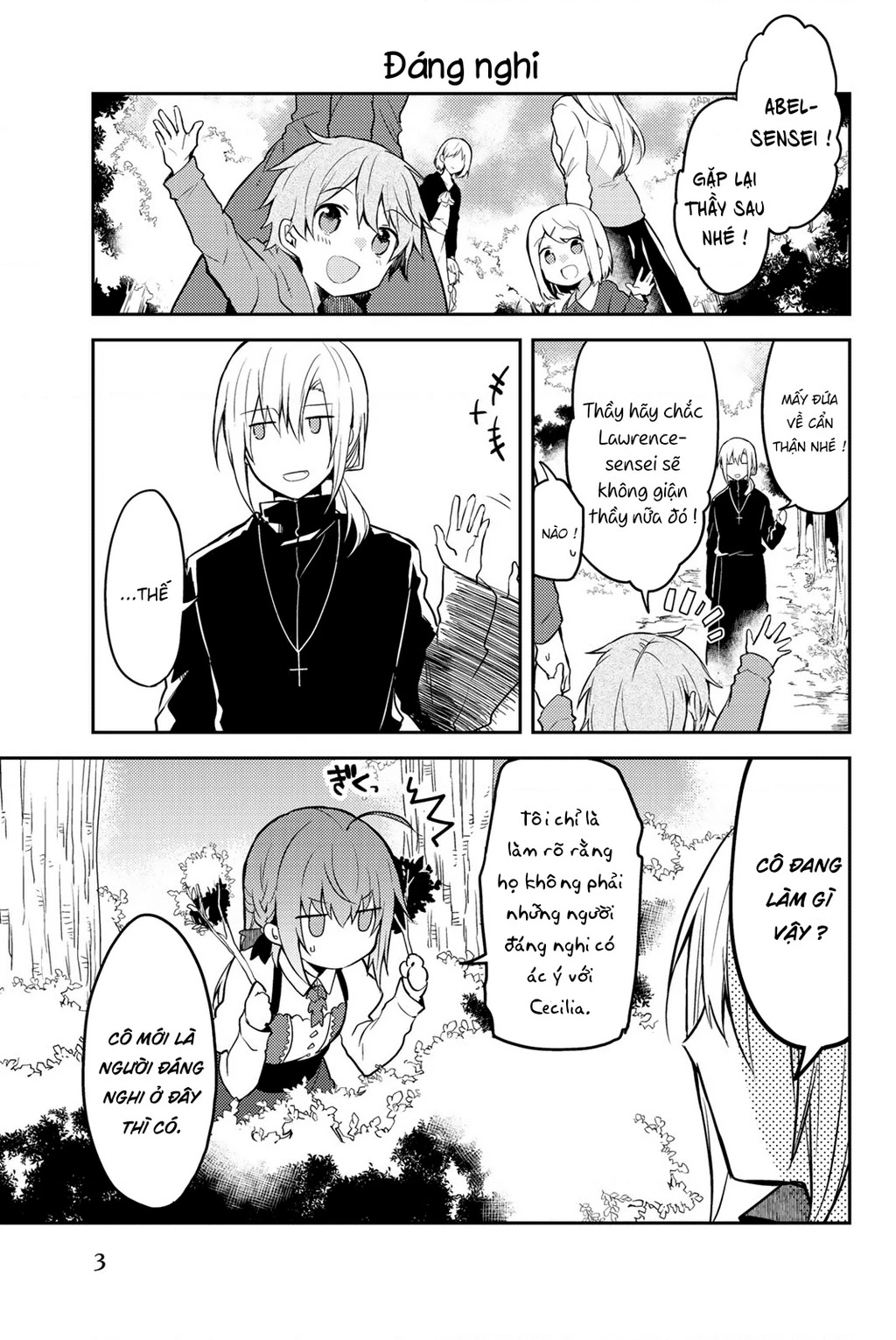 Shiro Seijo to Kuro Bokushi Chapter 14 - 3