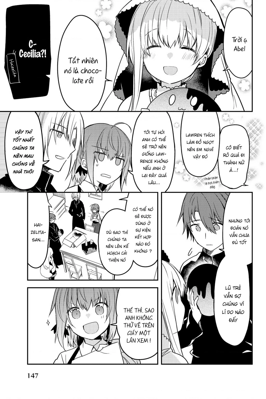 Shiro Seijo to Kuro Bokushi Chapter 19.5 - 3