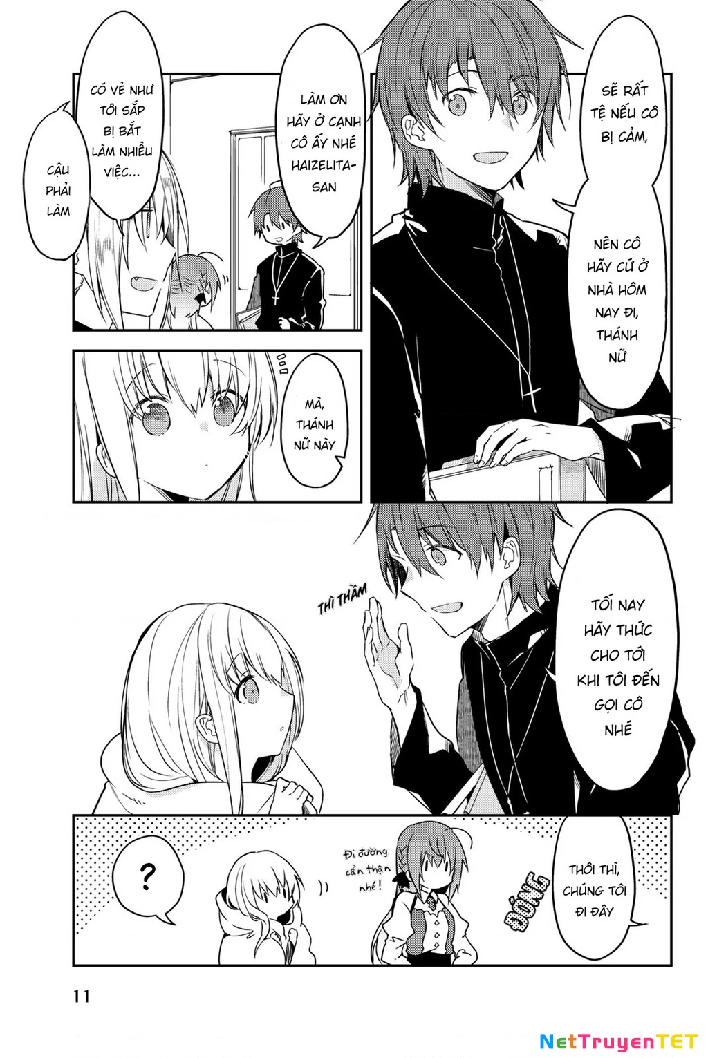 Shiro Seijo to Kuro Bokushi Chapter 20 - 11