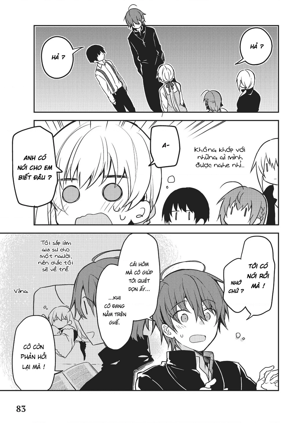 Shiro Seijo to Kuro Bokushi Chapter 23 - 18