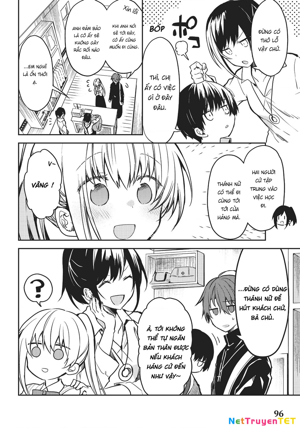 Shiro Seijo to Kuro Bokushi Chapter 24 - 4