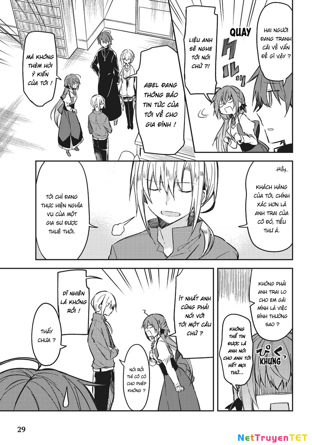 Shiro Seijo to Kuro Bokushi Chapter 28 - 4