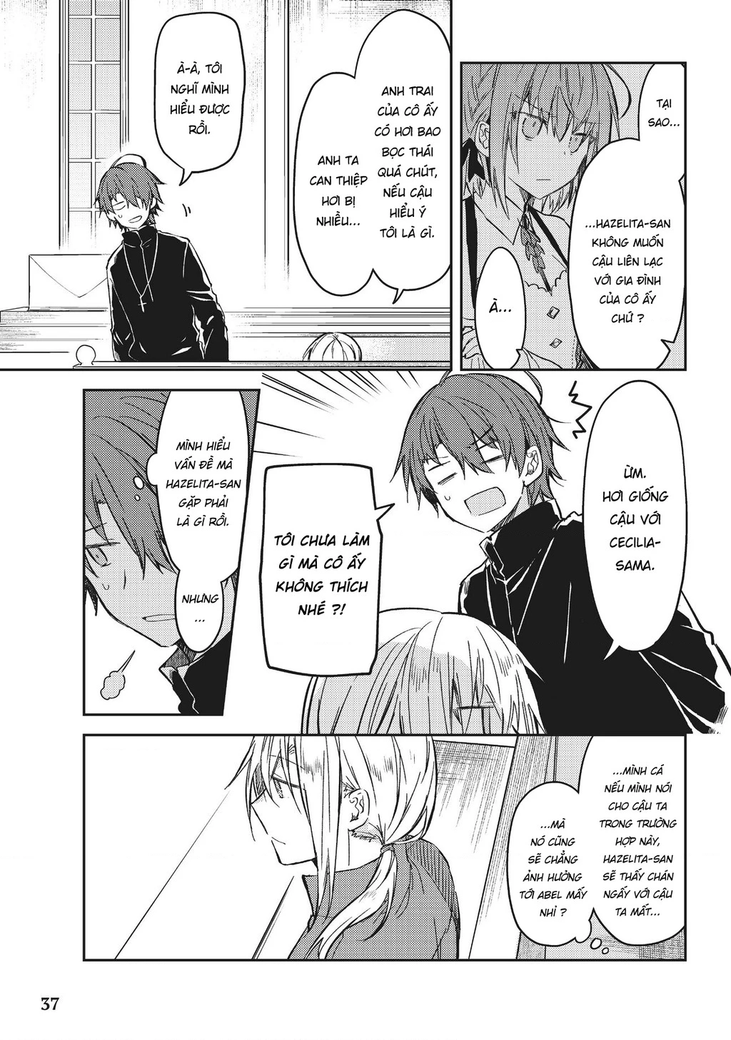 Shiro Seijo to Kuro Bokushi Chapter 28 - 12