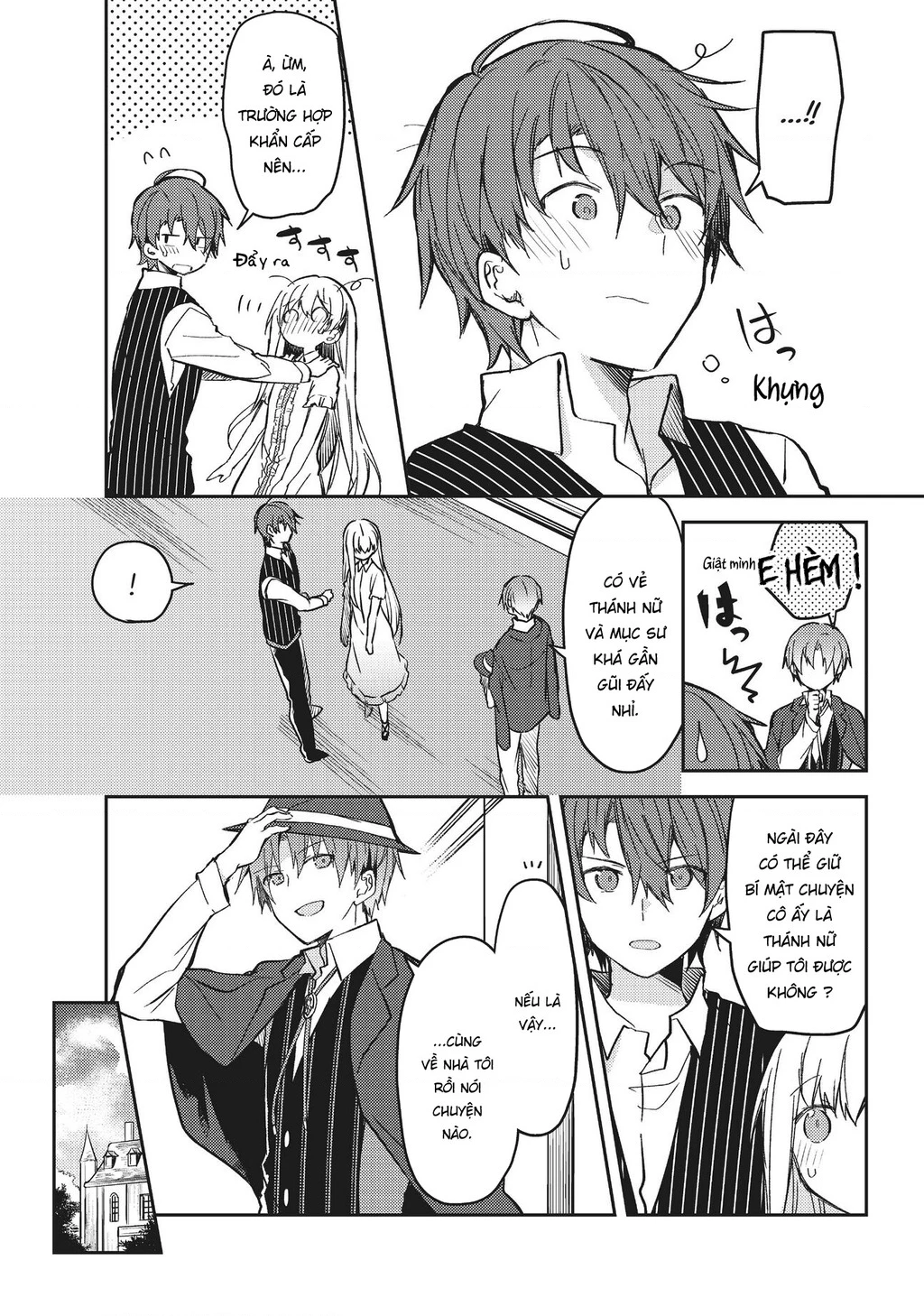 Shiro Seijo to Kuro Bokushi Chapter 30 - 4