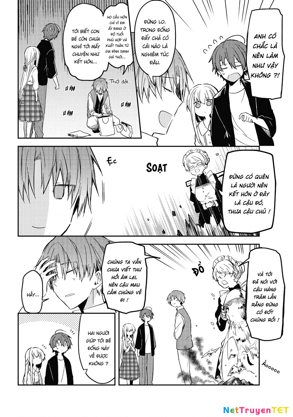 Shiro Seijo to Kuro Bokushi Chapter 35 - 5