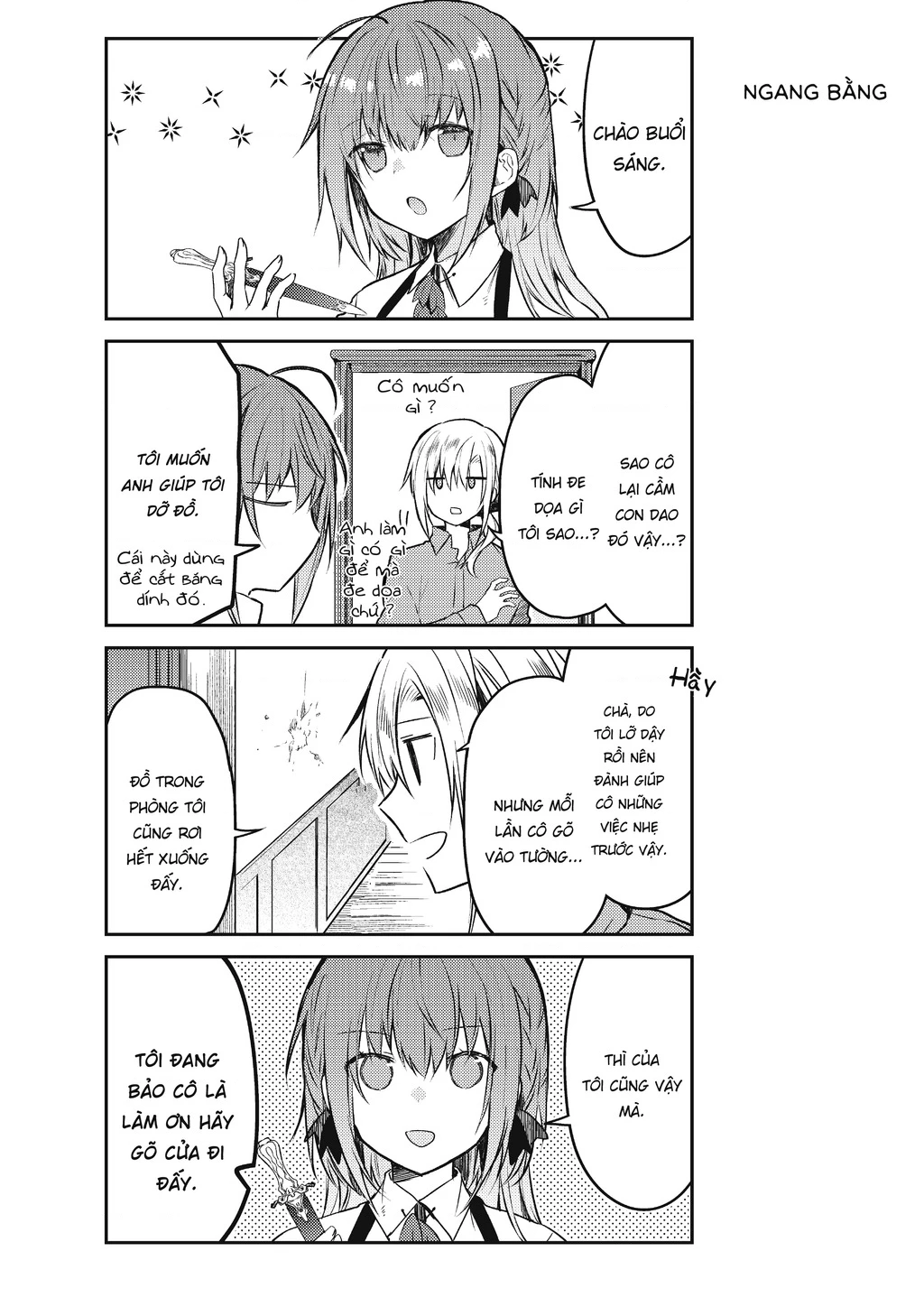 Shiro Seijo to Kuro Bokushi Chapter 40 - 4