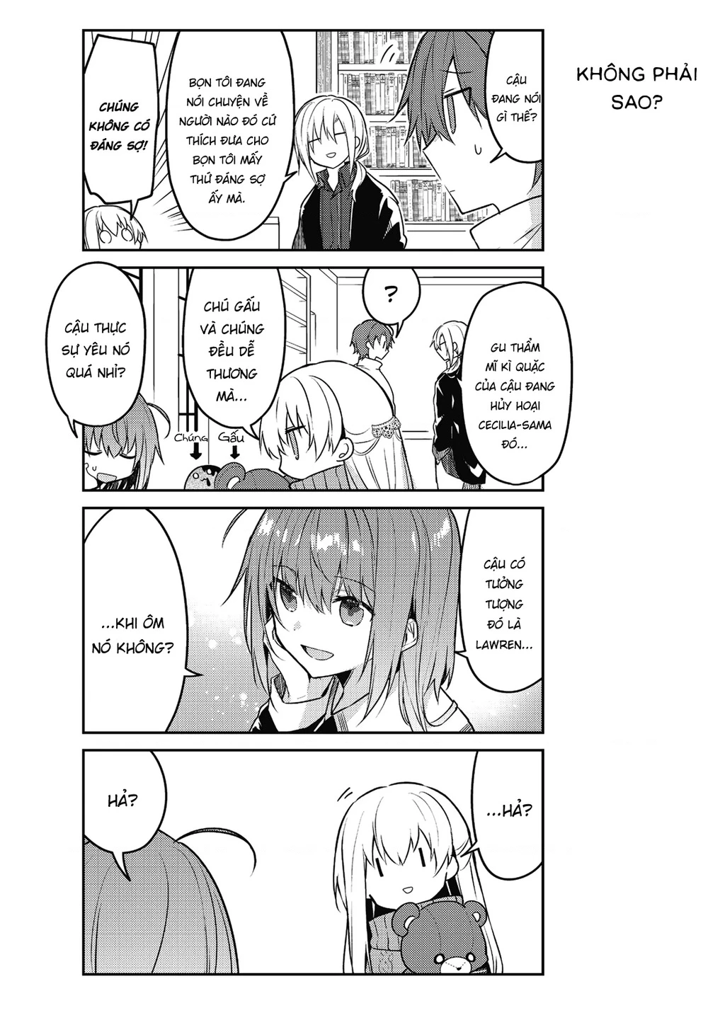 Shiro Seijo to Kuro Bokushi Chapter 47 - 9