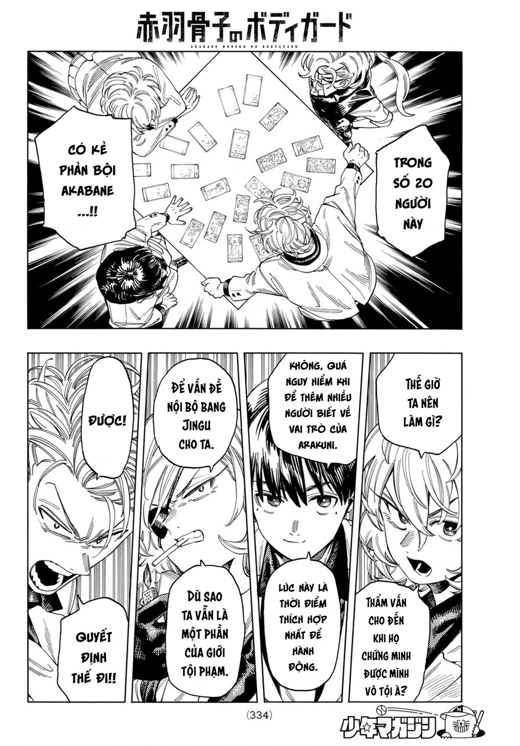 Vệ Sĩ Của Akabane Honeko Chapter 12 - 16