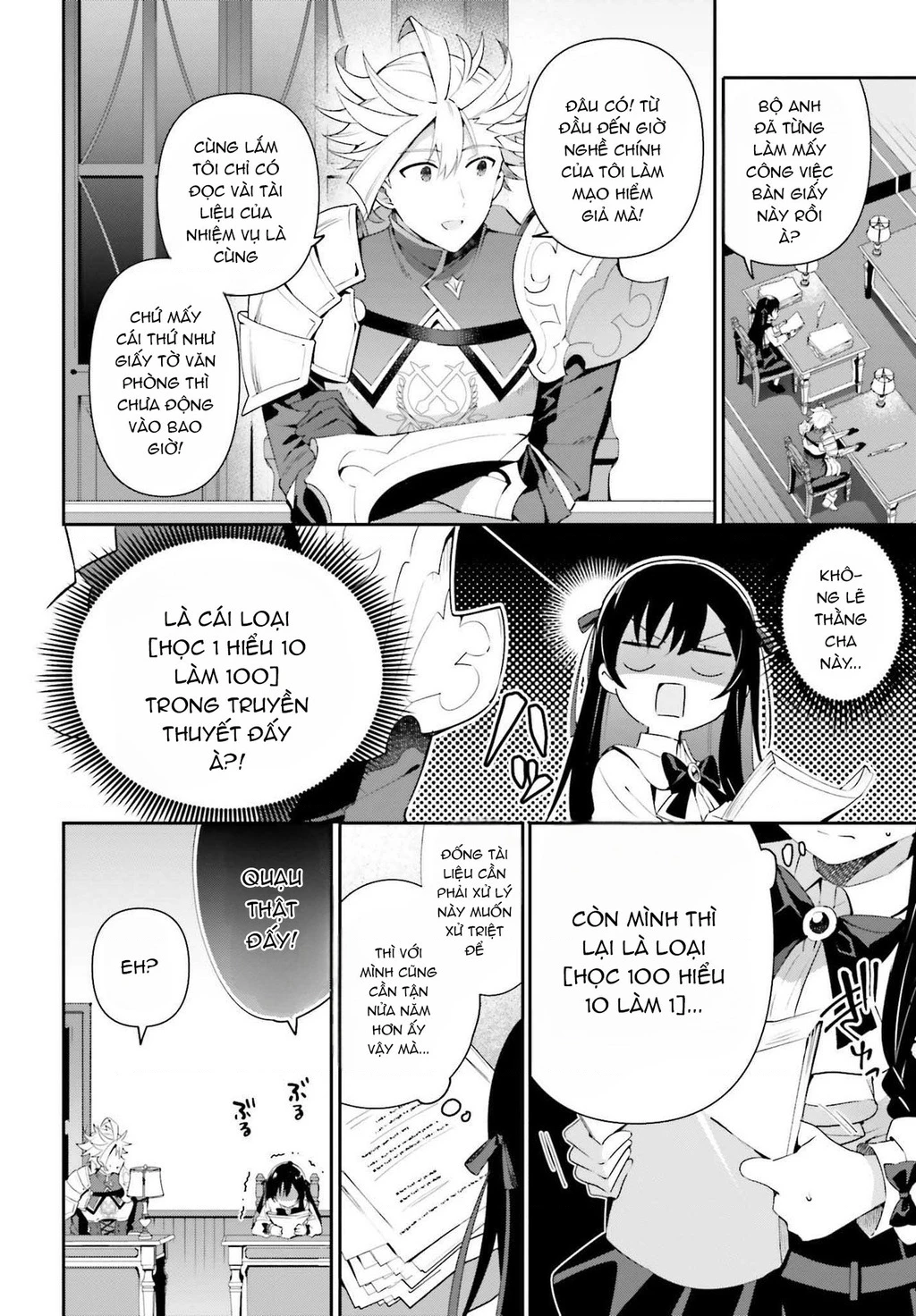 Guild No Uketsukejou Desu Ga, Zangyou Wa Iya Nanode Boss Wo Solo Toubatsu Shiyou To Omoimasu Chapter 7 - 9