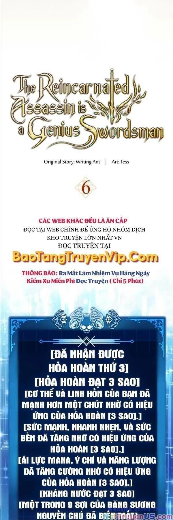 Sát Thủ Tái Sinh Thành Một Kiếm Sĩ Thiên Tài Chapter 6 - 17
