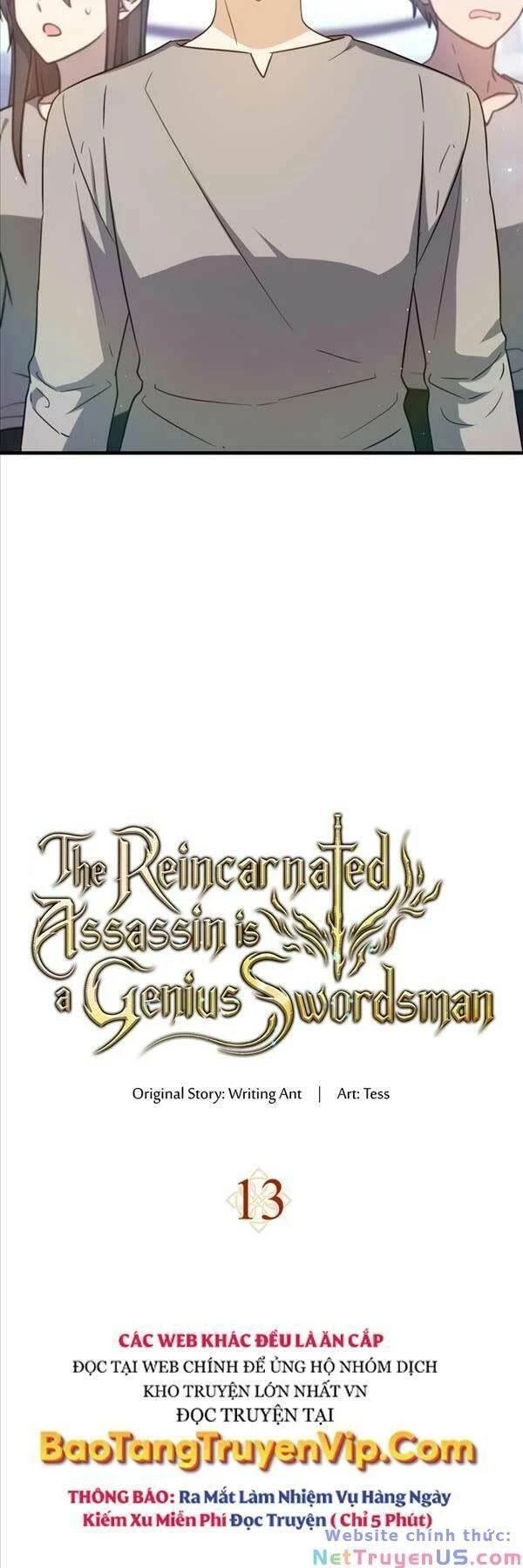 Sát Thủ Tái Sinh Thành Một Kiếm Sĩ Thiên Tài Chapter 13 - 12