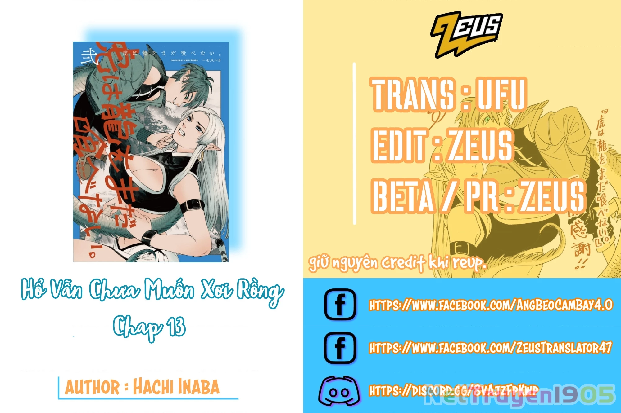 Hổ Vẫn Chưa Muốn Xơi Rồng Chapter 13 - 3