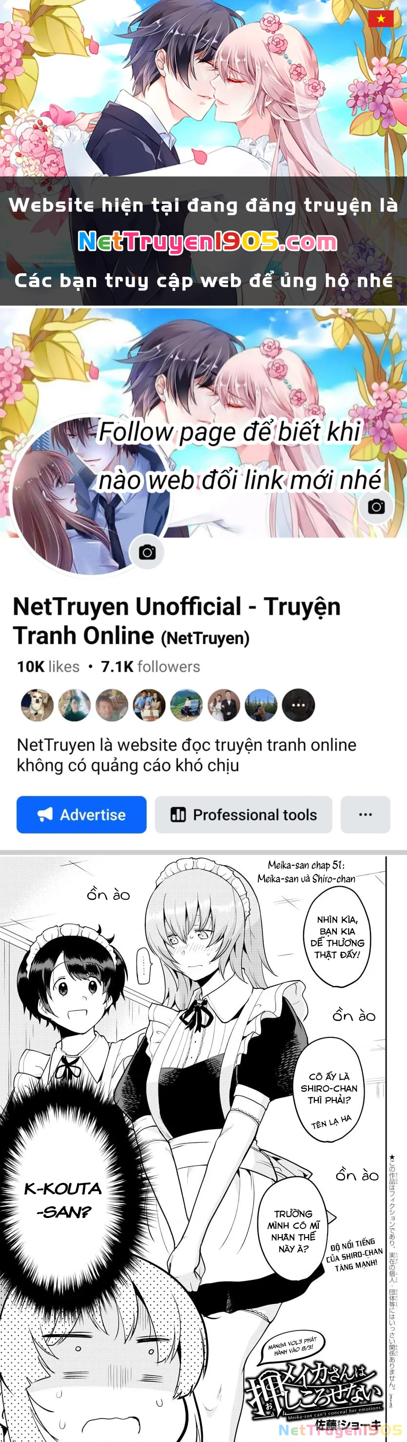 Meika-San Can't Conceal Her Emotions Chapter 51 - 1