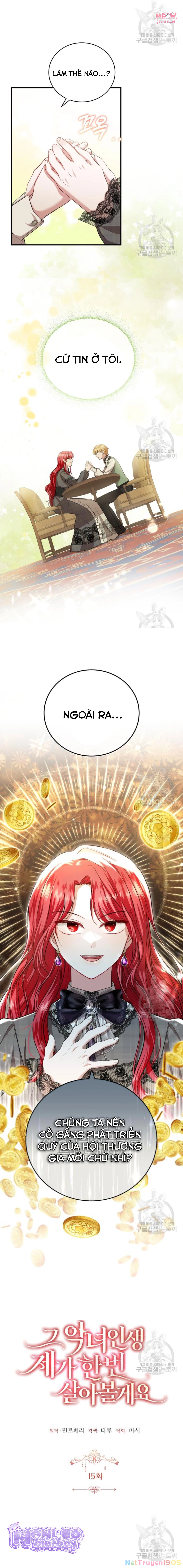 Tôi Sẽ Sống Thử Cuộc Đời Của Ác Nữ Chapter 15 - 4