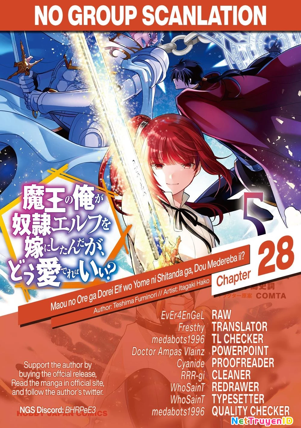 Maou No Ore Ga Dorei Elf Wo Yome Ni Shitanda Ga, Dou Medereba Ii? Chapter 28 - 33