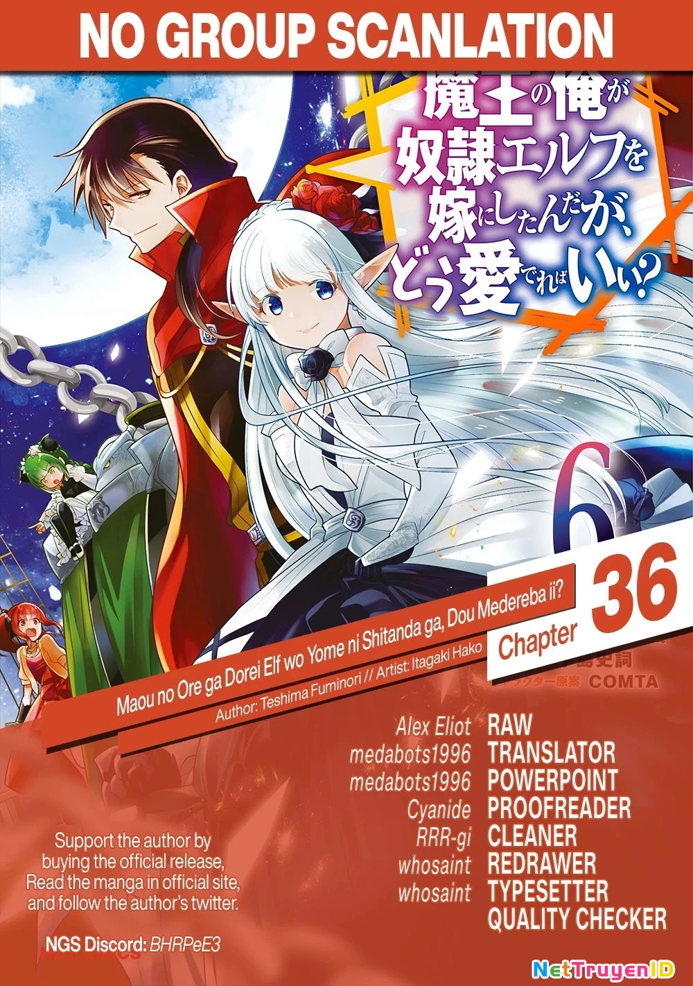 Maou No Ore Ga Dorei Elf Wo Yome Ni Shitanda Ga, Dou Medereba Ii? Chapter 36 - 34