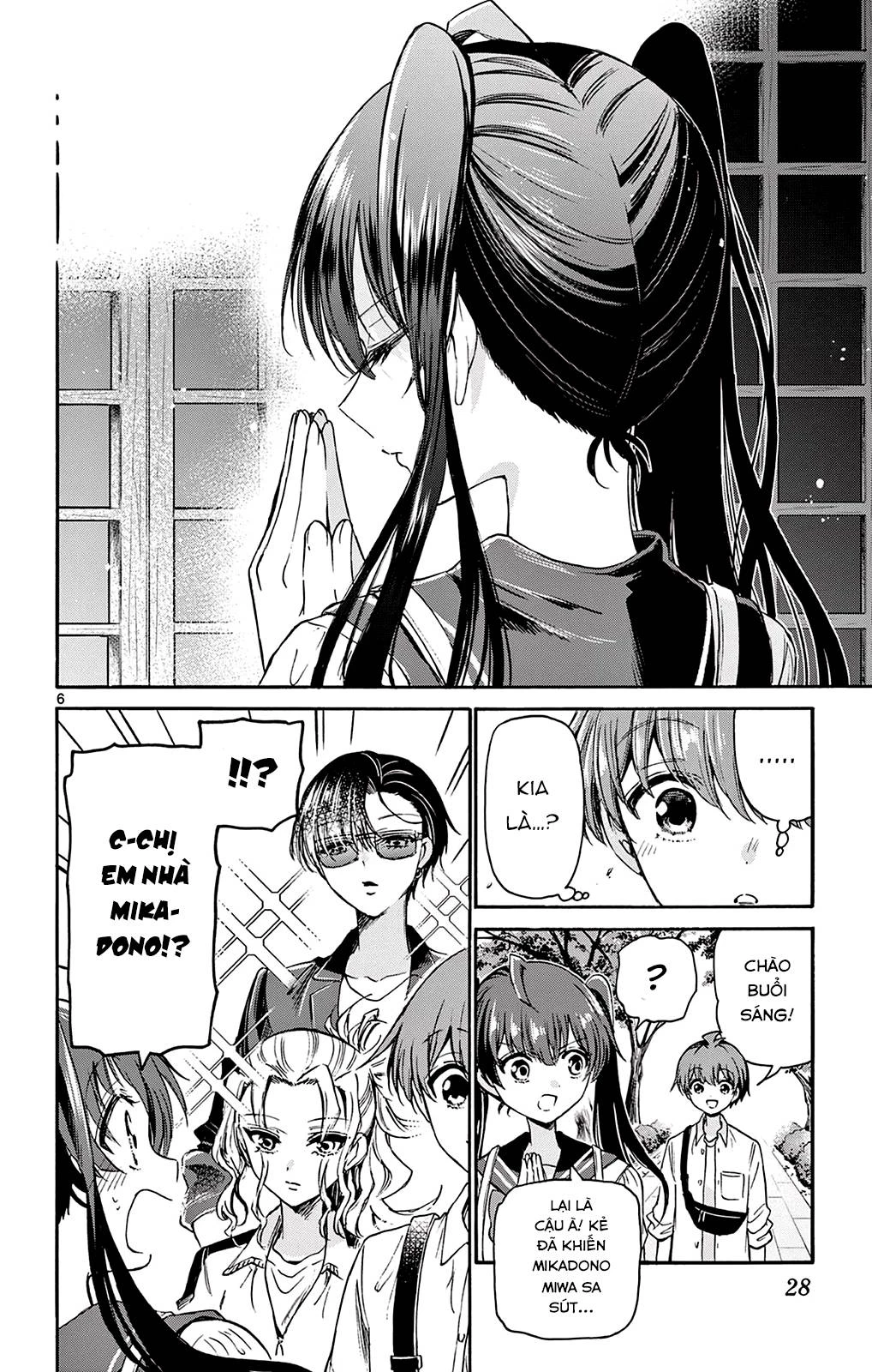 Ba Chị Em Nhà Mikadono Dễ Đối Phó Thật Đấy Chapter 38 - 7