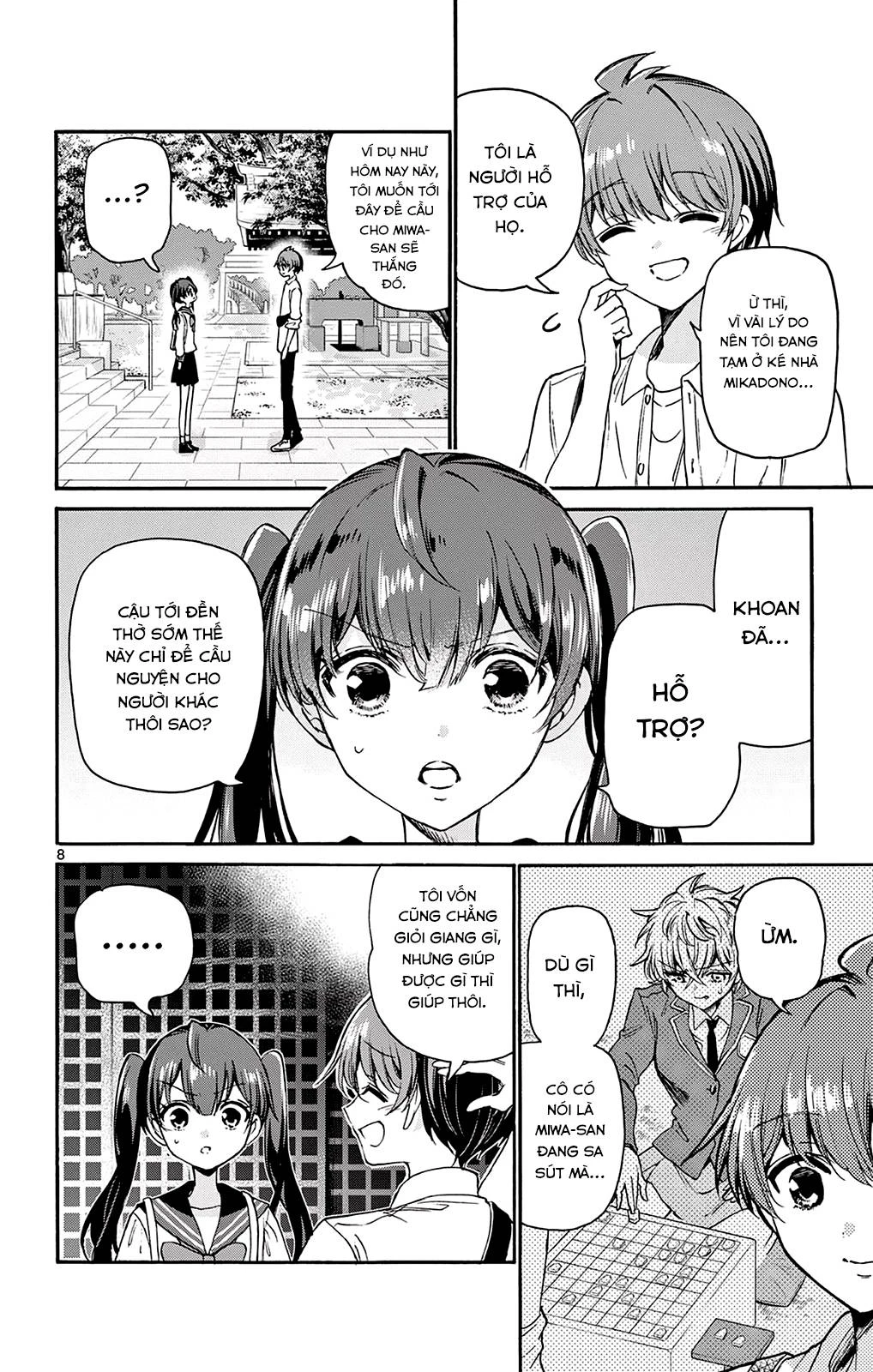 Ba Chị Em Nhà Mikadono Dễ Đối Phó Thật Đấy Chapter 38 - 9