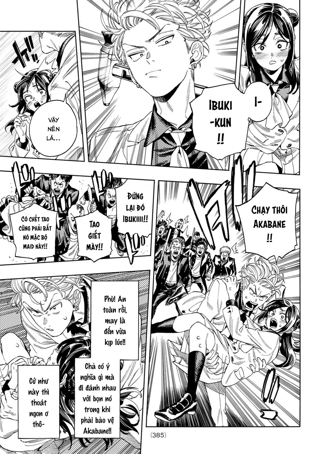 Vệ Sĩ Của Akabane Honeko Chapter 18 - 17