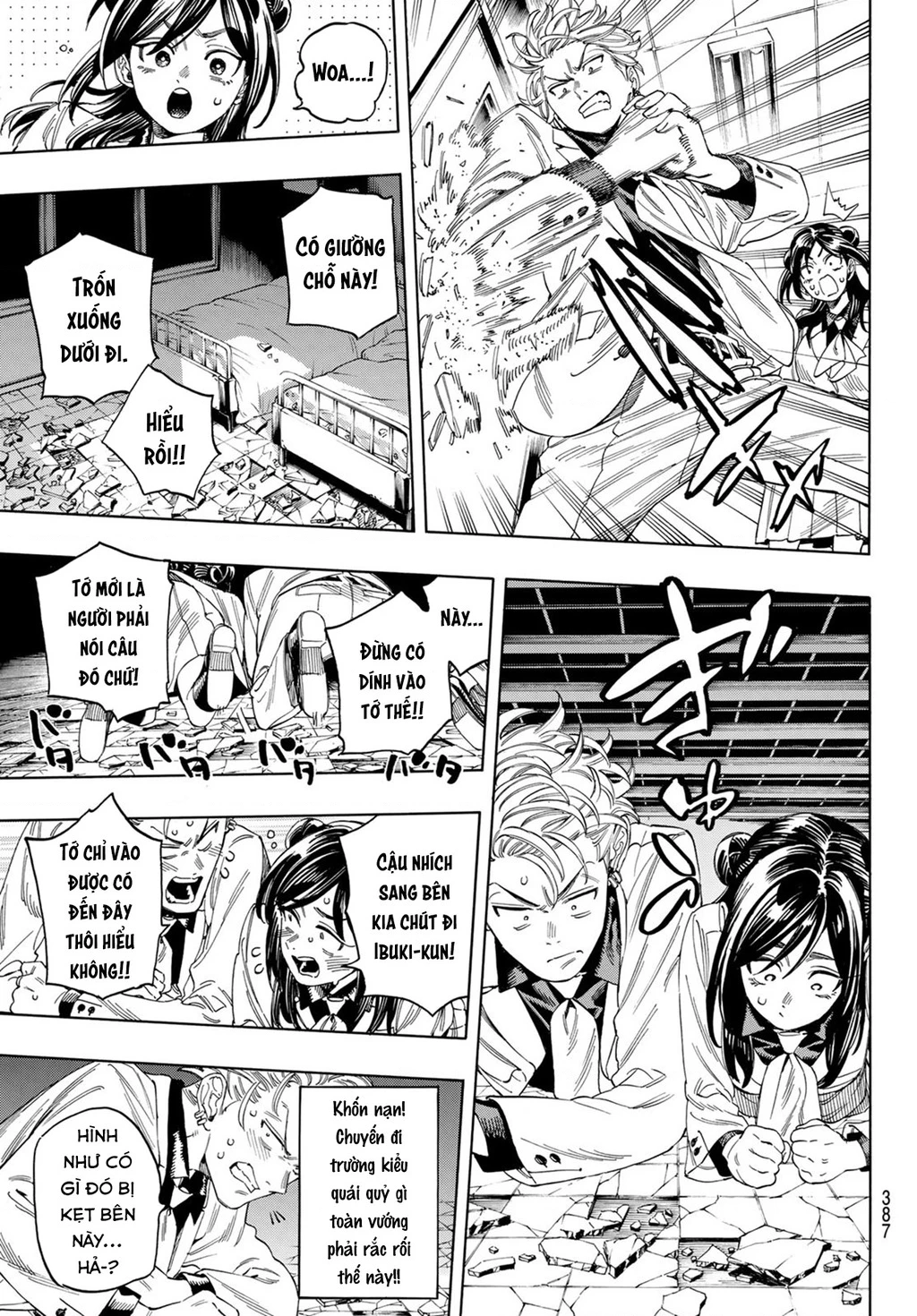 Vệ Sĩ Của Akabane Honeko Chapter 18 - 19