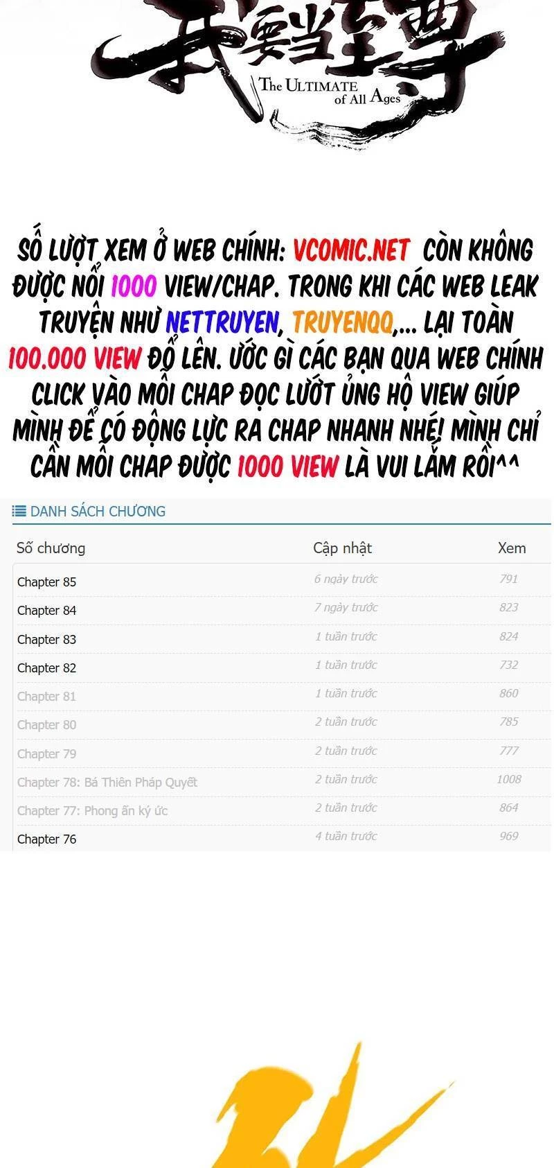 Vạn Cổ Chí Tôn Chapter 143 - 3