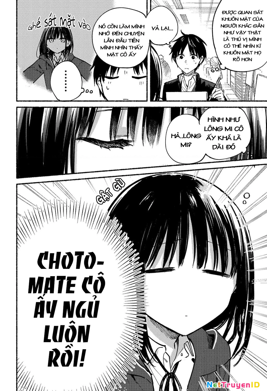 Cô Nàng Mèo Ngủ Gật Và Chàng Trai Hướng Nội Chapter 4 - 2