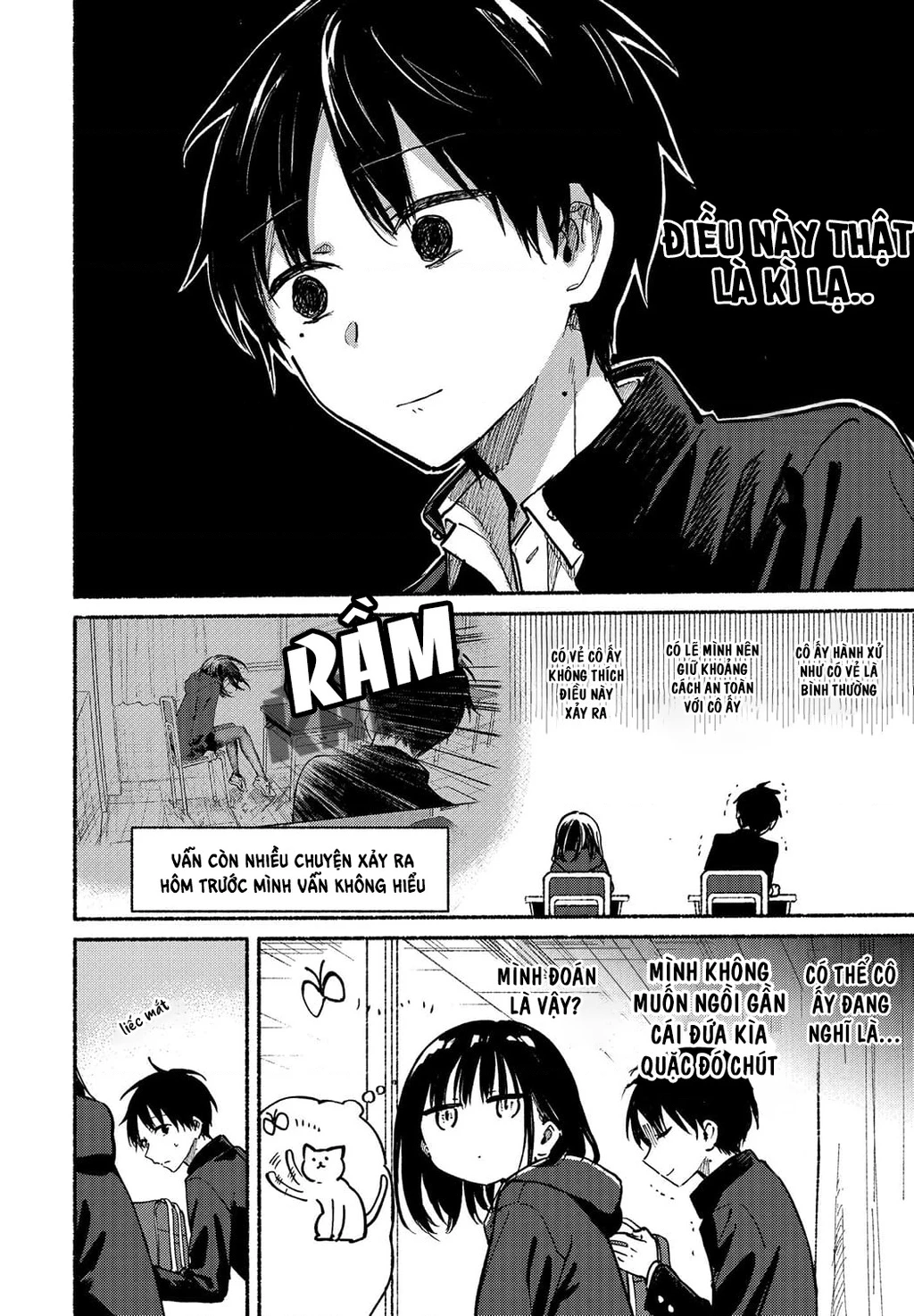 Cô Nàng Mèo Ngủ Gật Và Chàng Trai Hướng Nội Chapter 6 - 2