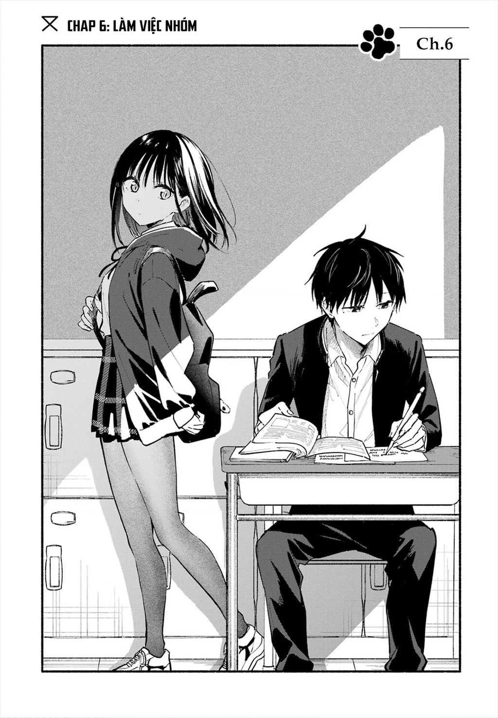 Cô Nàng Mèo Ngủ Gật Và Chàng Trai Hướng Nội Chapter 6 - 4
