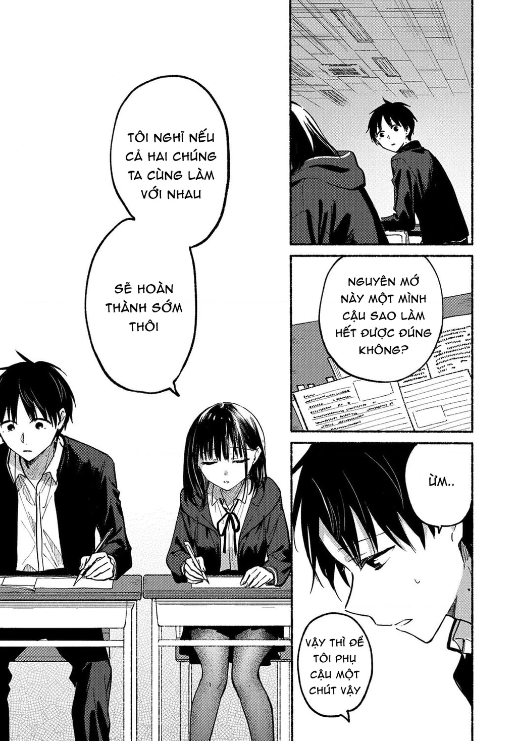 Cô Nàng Mèo Ngủ Gật Và Chàng Trai Hướng Nội Chapter 6 - 17