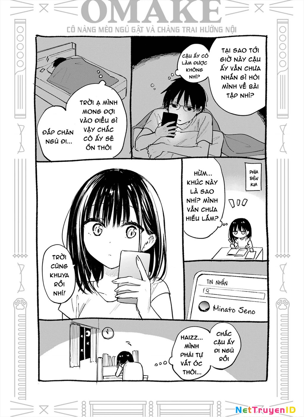 Cô Nàng Mèo Ngủ Gật Và Chàng Trai Hướng Nội Chapter 6 - 25