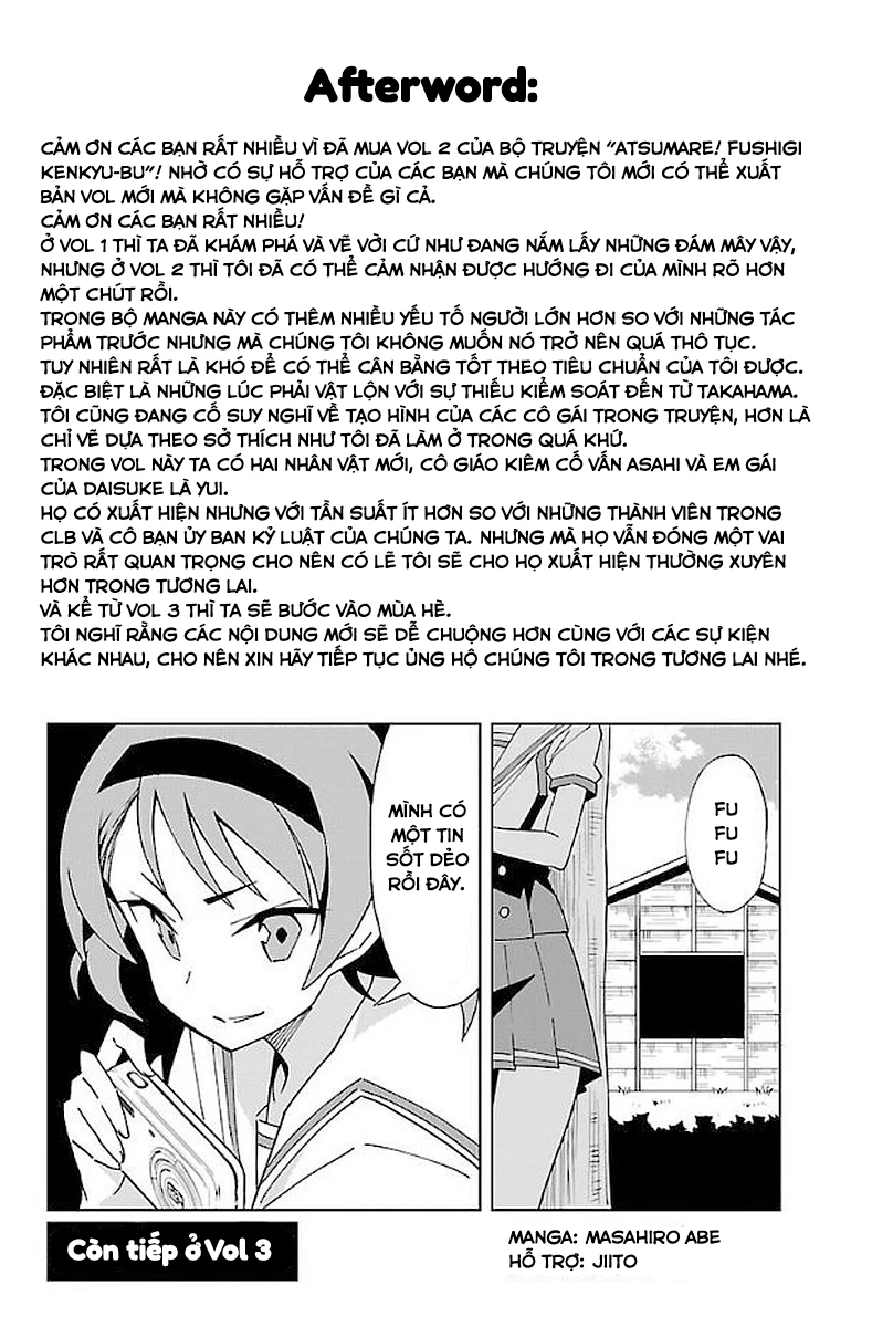 Atsumare! Fushigi Kenkyuu-bu Chapter 37 - 10