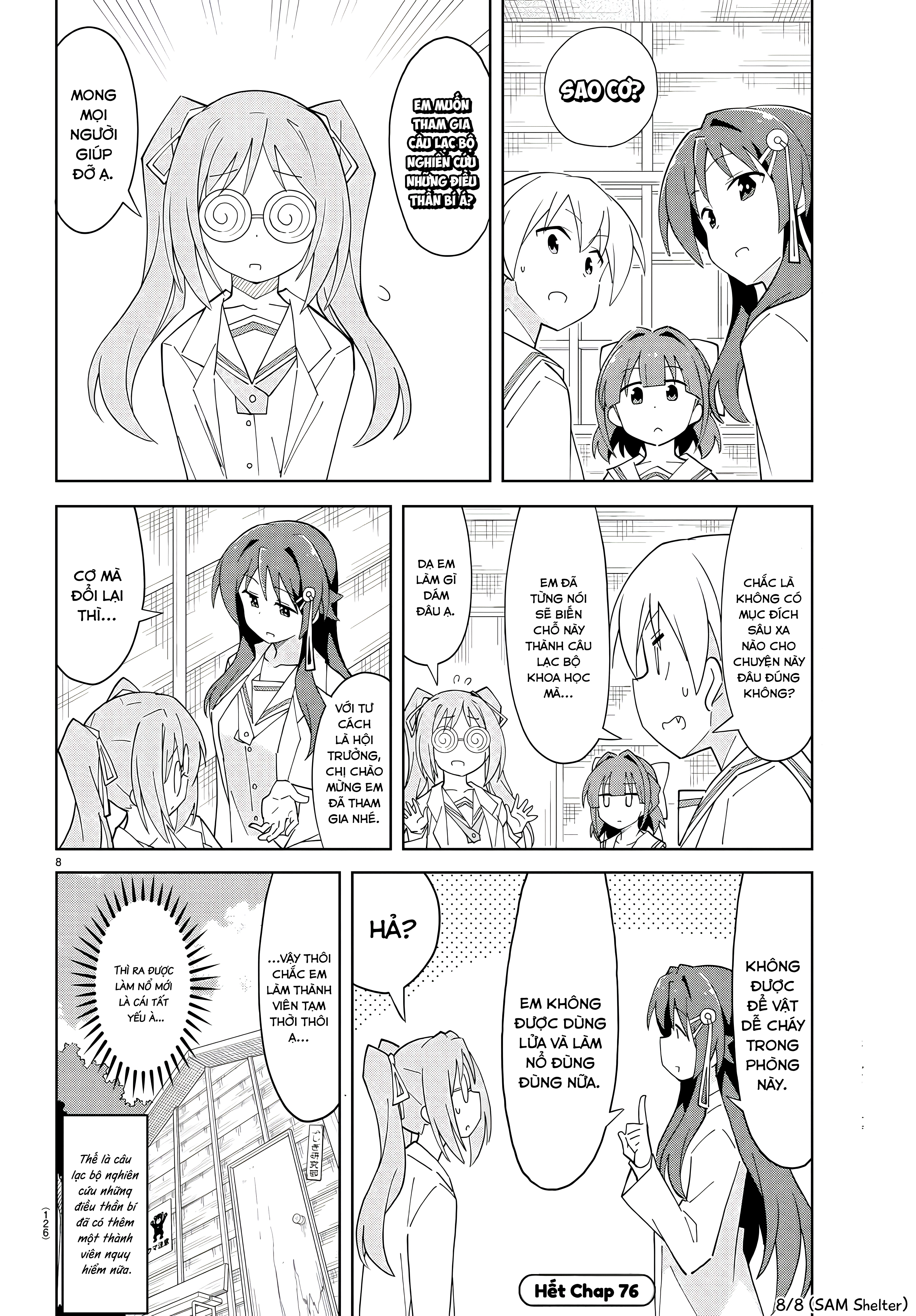 Atsumare! Fushigi Kenkyuu-bu Chapter 76 - 8