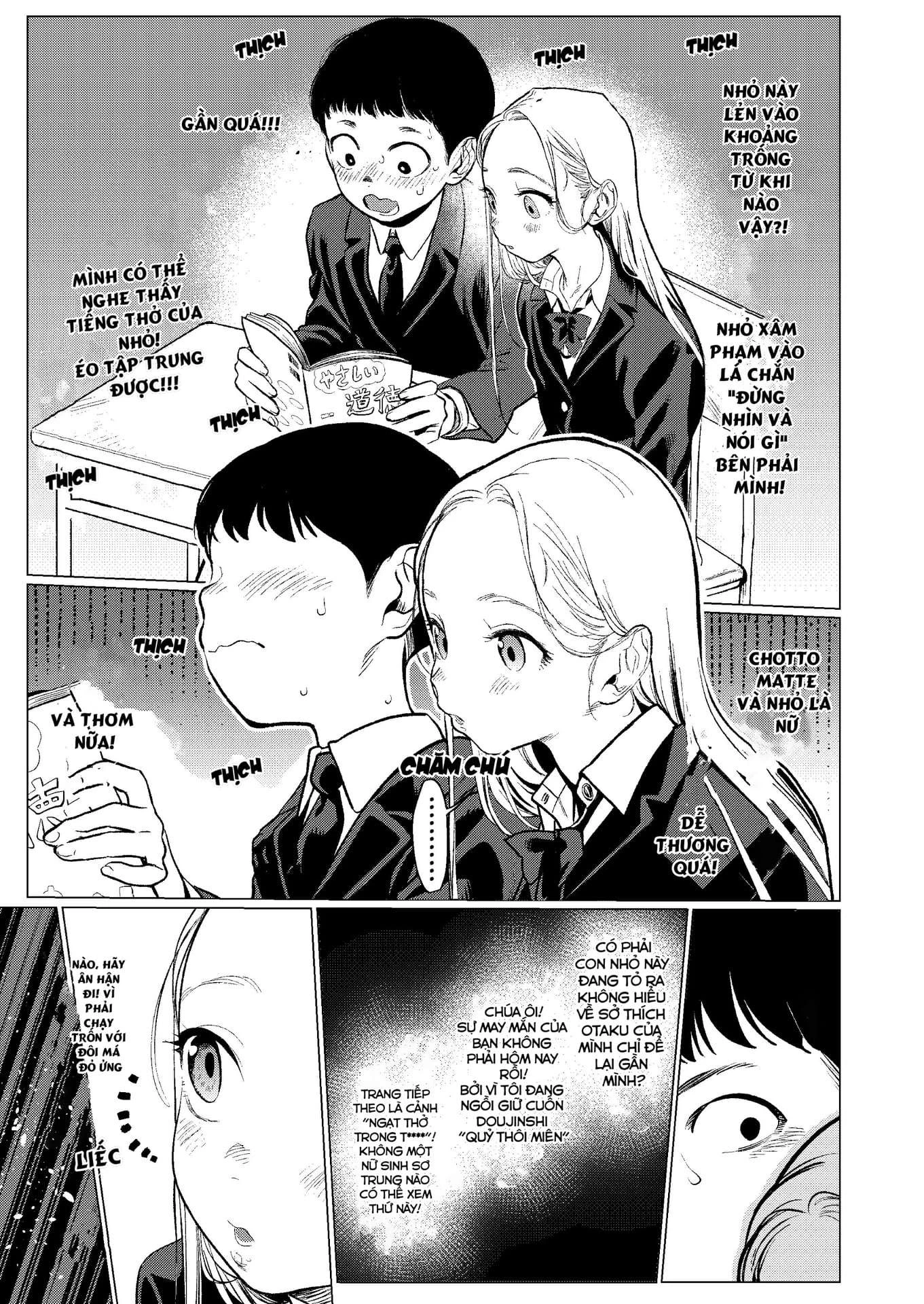 Bé Sơ Trung Sasha Và Thằng Bạn Otaku Cùng Lớp Chapter 1 - 3