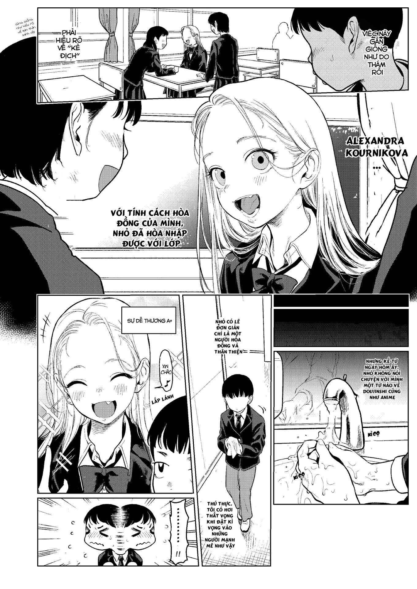 Bé Sơ Trung Sasha Và Thằng Bạn Otaku Cùng Lớp Chapter 2 - 2