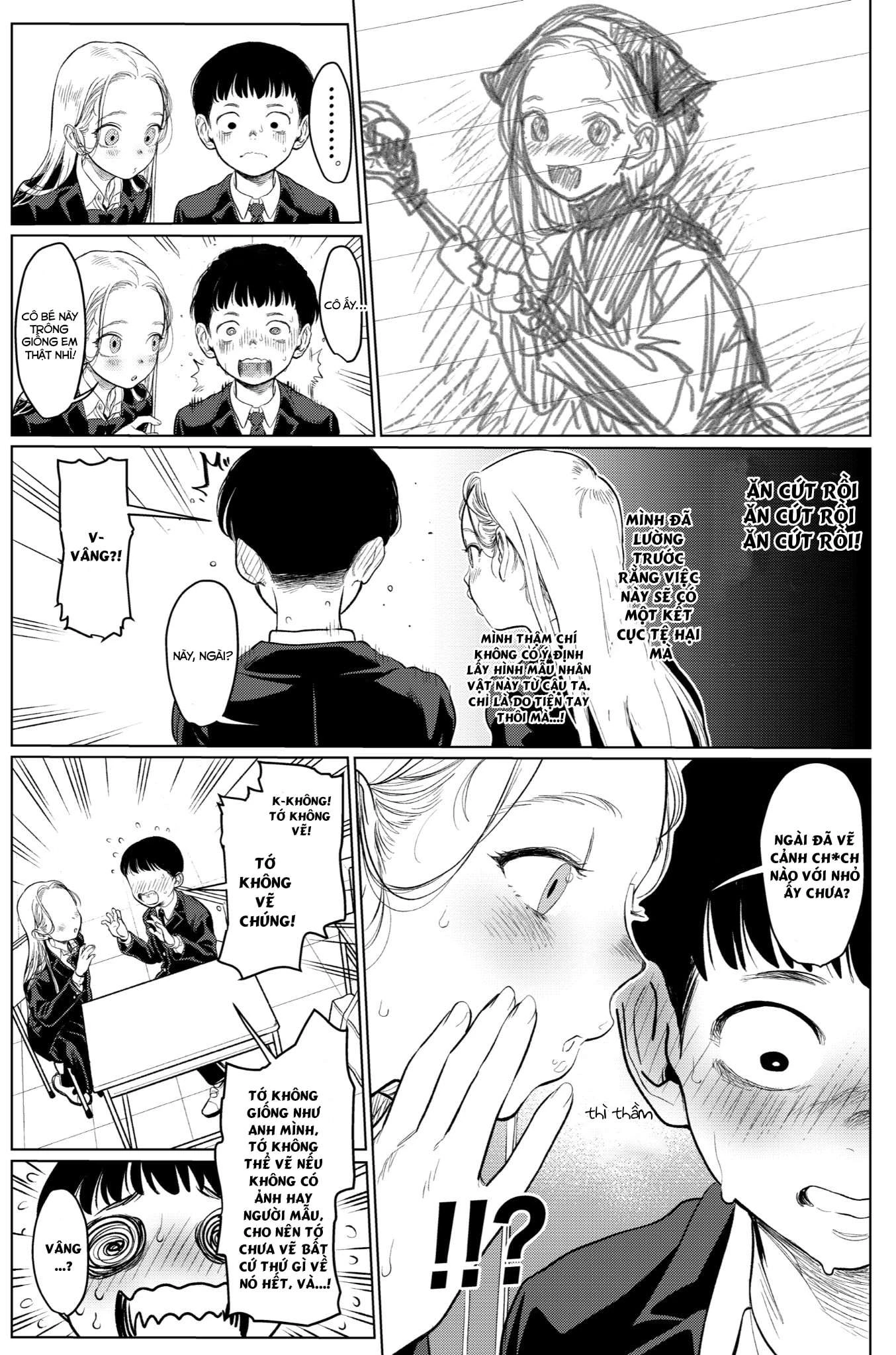 Bé Sơ Trung Sasha Và Thằng Bạn Otaku Cùng Lớp Chapter 3 - 3