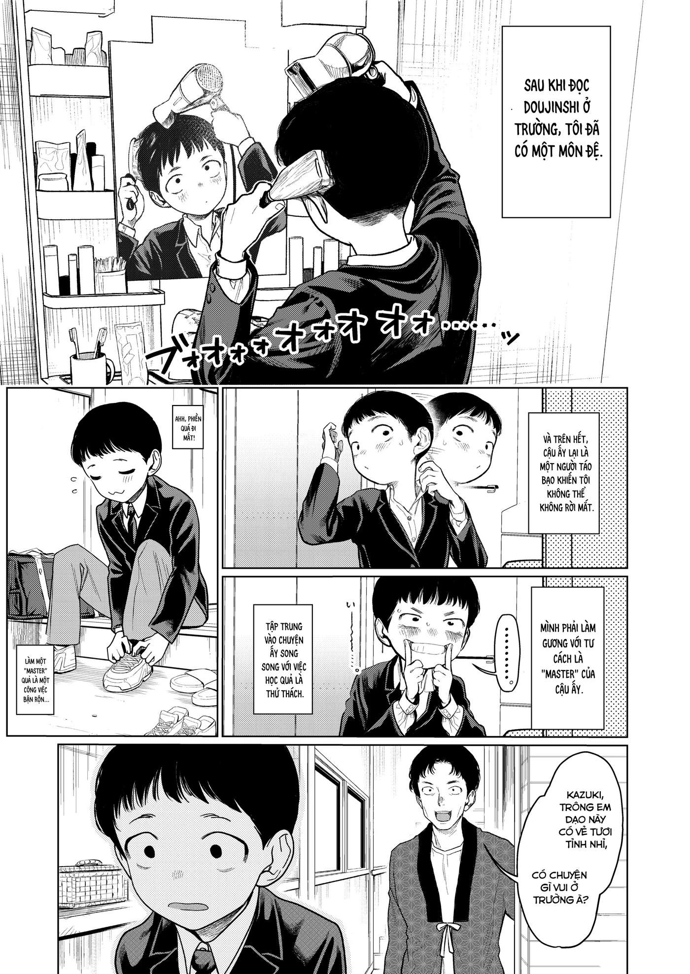 Bé Sơ Trung Sasha Và Thằng Bạn Otaku Cùng Lớp Chapter 6 - 1