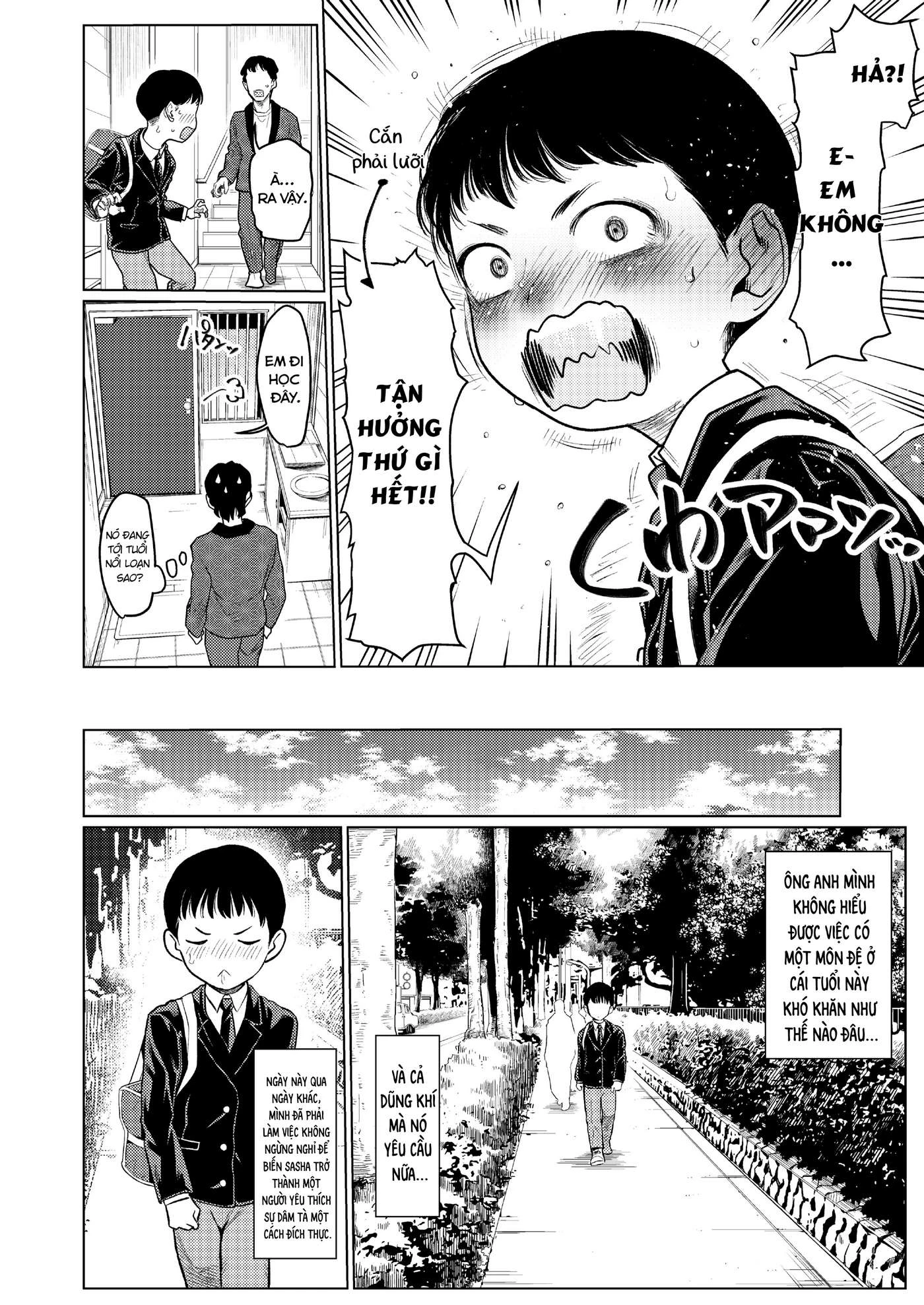 Bé Sơ Trung Sasha Và Thằng Bạn Otaku Cùng Lớp Chapter 6 - 2