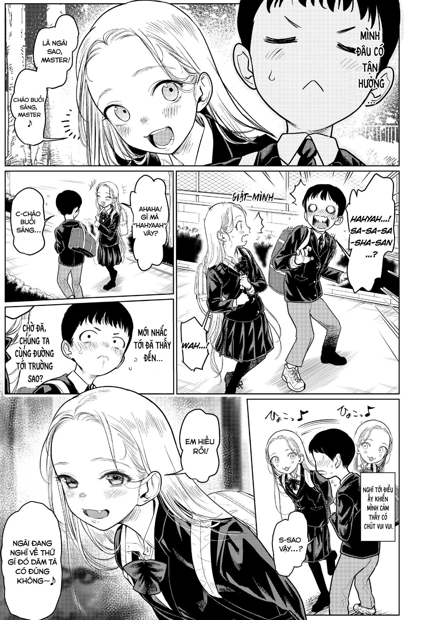 Bé Sơ Trung Sasha Và Thằng Bạn Otaku Cùng Lớp Chapter 6 - 3