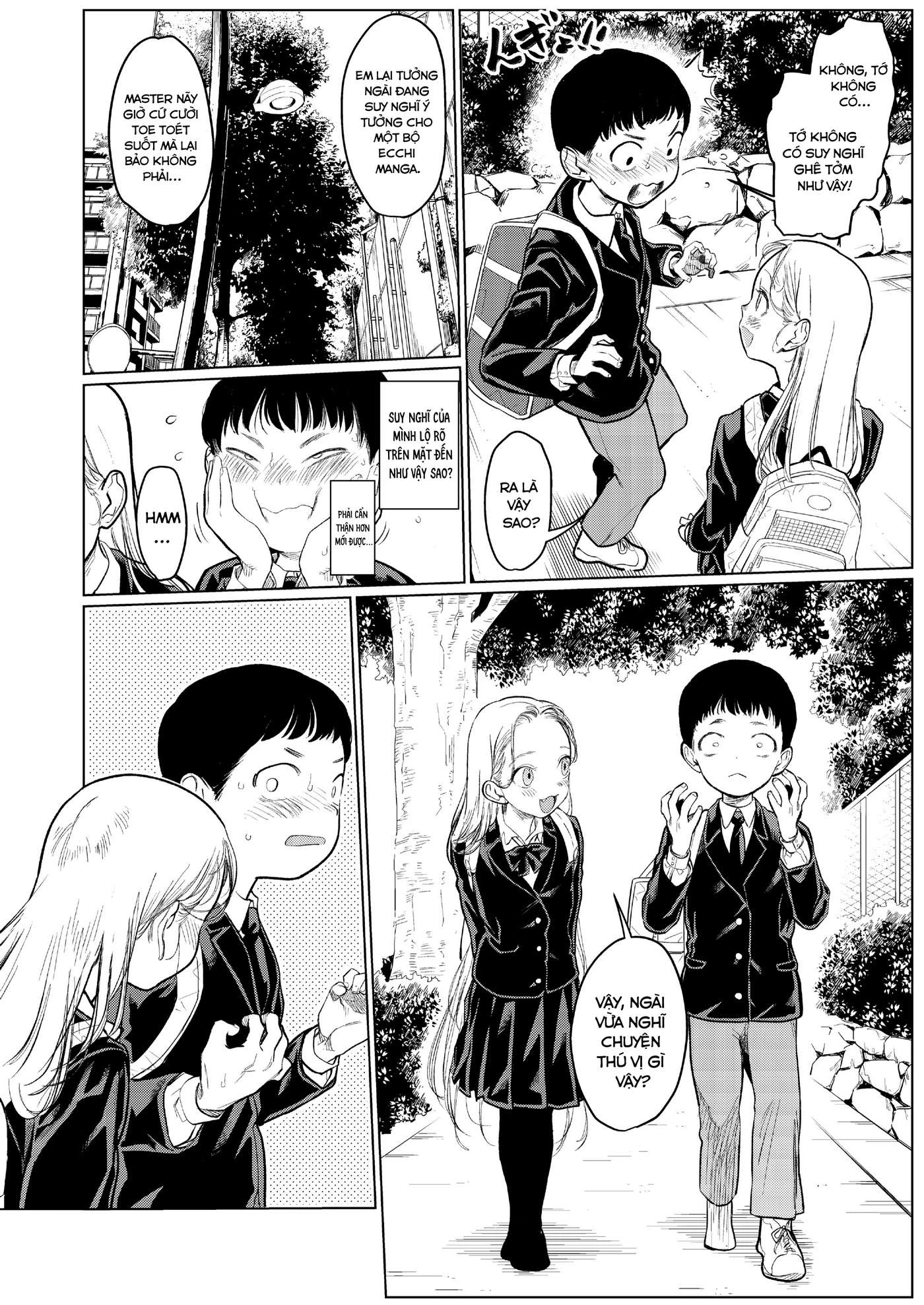 Bé Sơ Trung Sasha Và Thằng Bạn Otaku Cùng Lớp Chapter 6 - 4