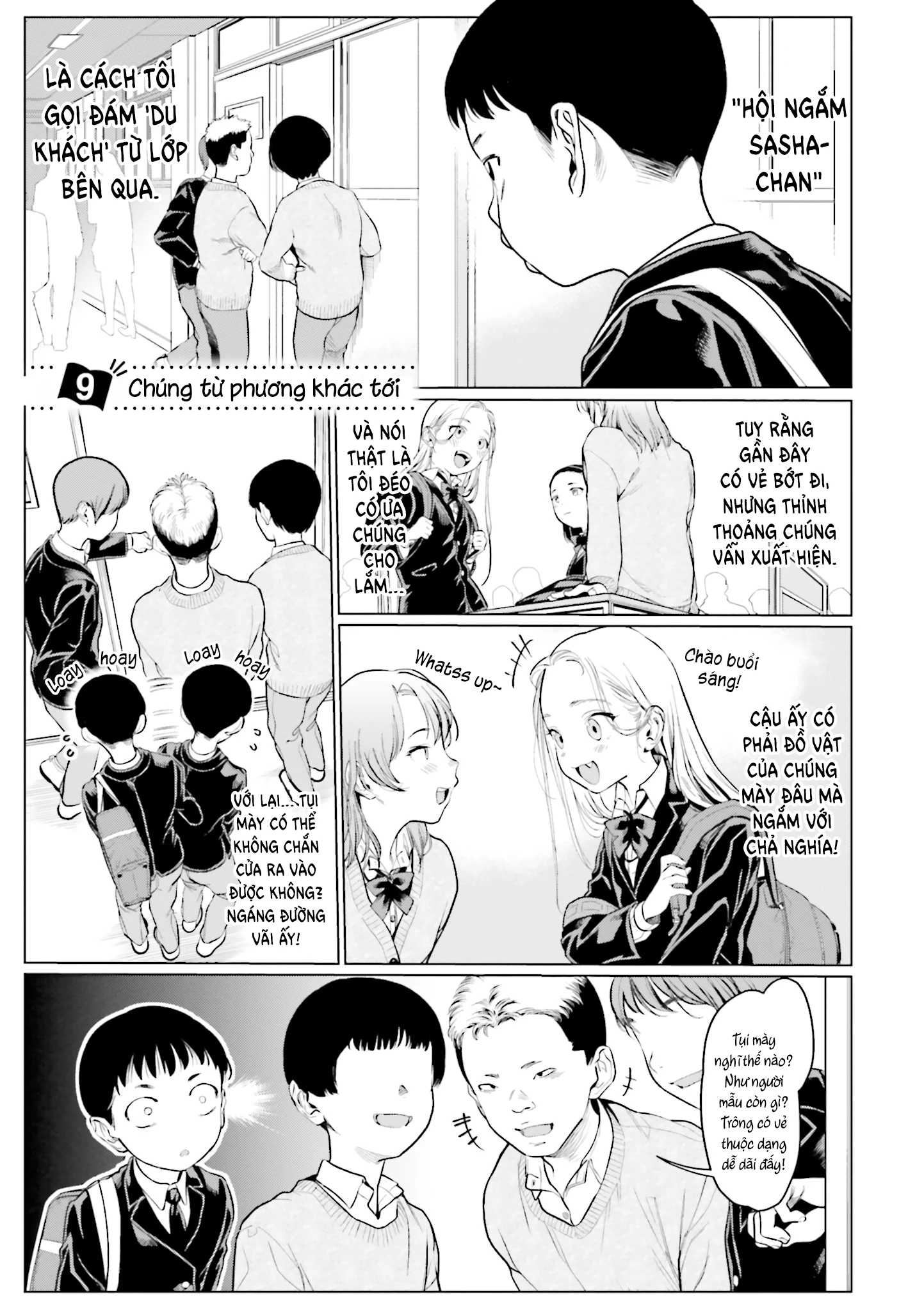 Bé Sơ Trung Sasha Và Thằng Bạn Otaku Cùng Lớp Chapter 9 - 2