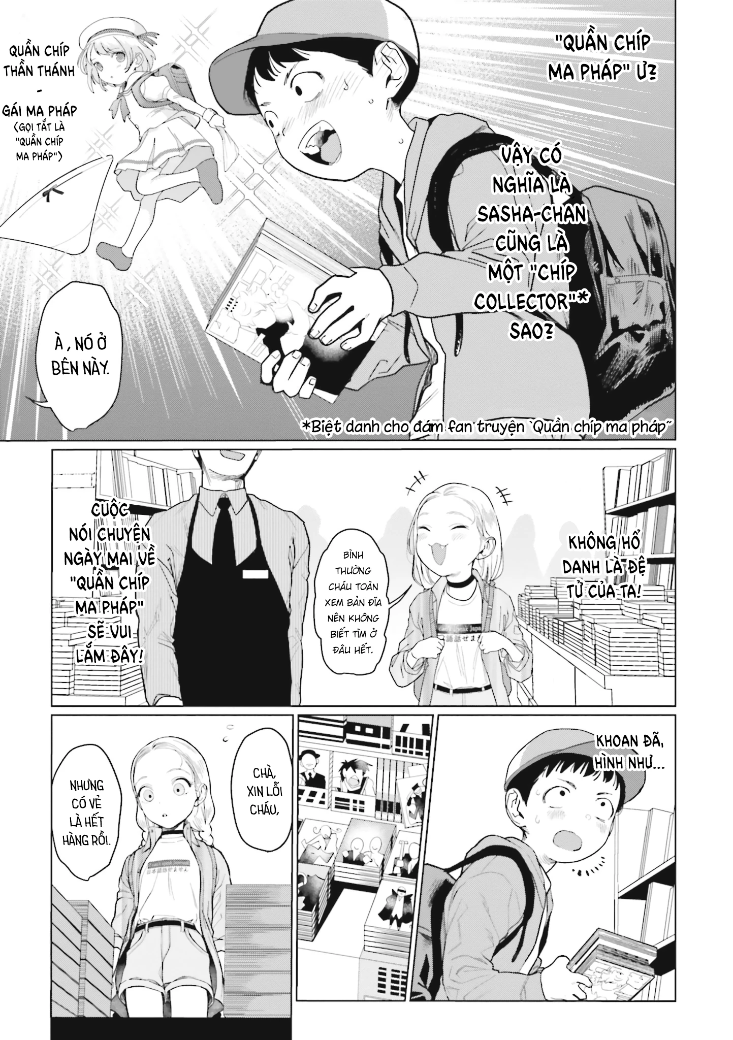 Bé Sơ Trung Sasha Và Thằng Bạn Otaku Cùng Lớp Chapter 10 - 6