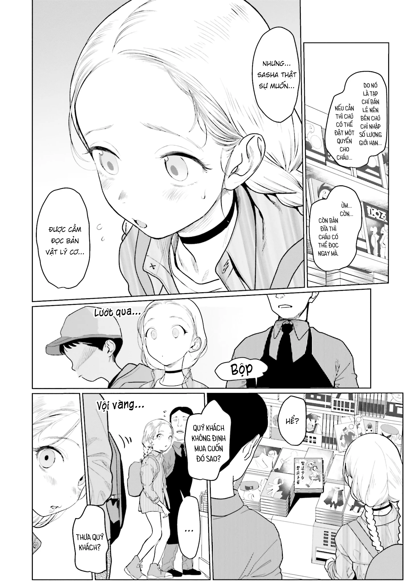 Bé Sơ Trung Sasha Và Thằng Bạn Otaku Cùng Lớp Chapter 10 - 7