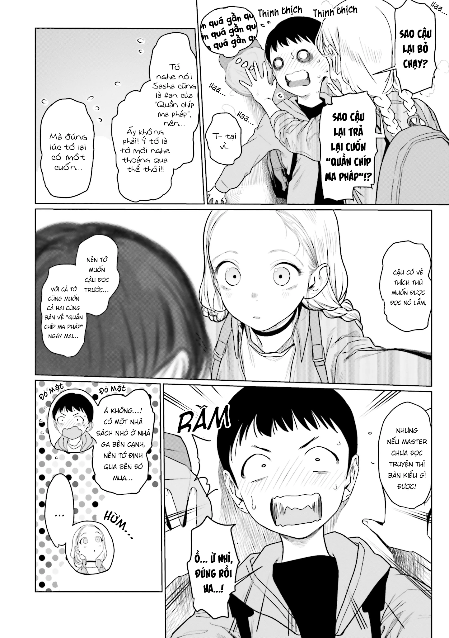 Bé Sơ Trung Sasha Và Thằng Bạn Otaku Cùng Lớp Chapter 10 - 9