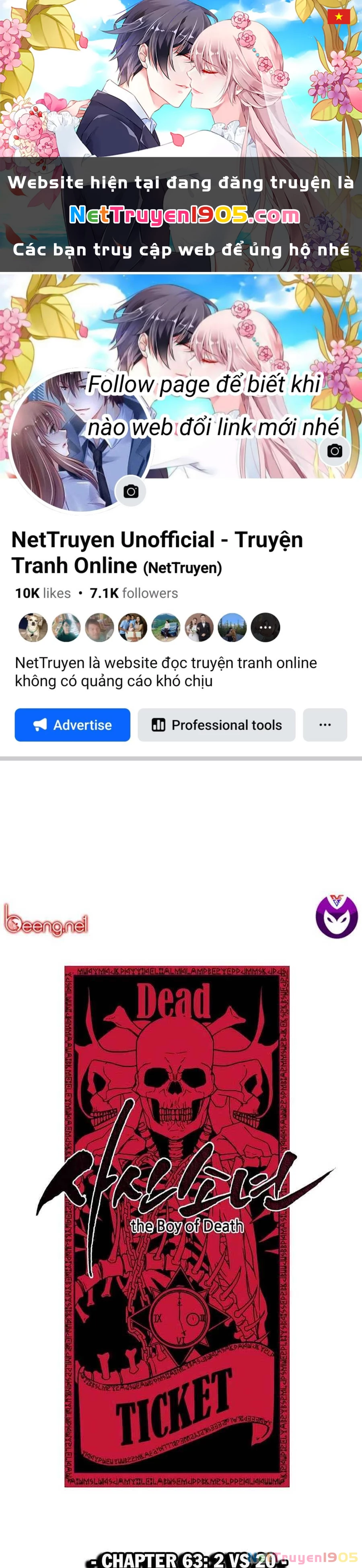 Cậu Bé Của Thần Chết Chapter 63 - 1